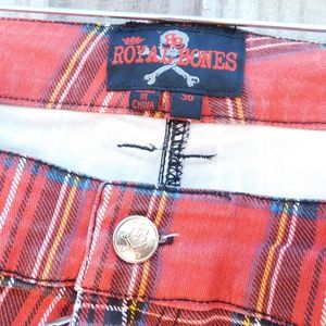 Hot Topic Pants - Royal Bones Hot Topic Red Plaid Sz 30 Pants Hot Topic Pants - Royal Bones Hot Topic Red Plaid Sz 30 Pants